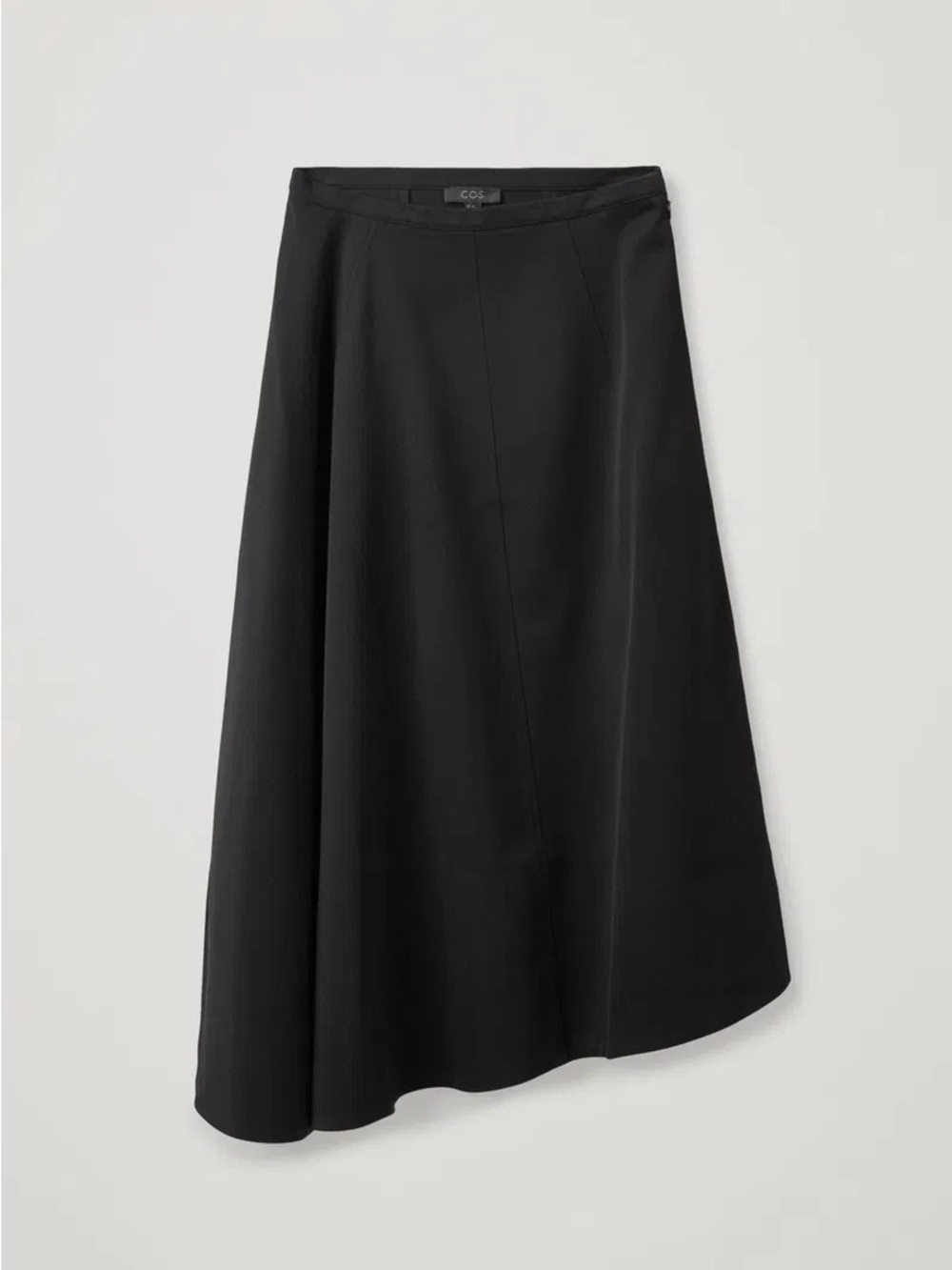 COS Asymmetric Organic Cotton A-line Skirt